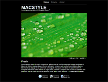 Tablet Screenshot of macstyle.tomyeah.com
